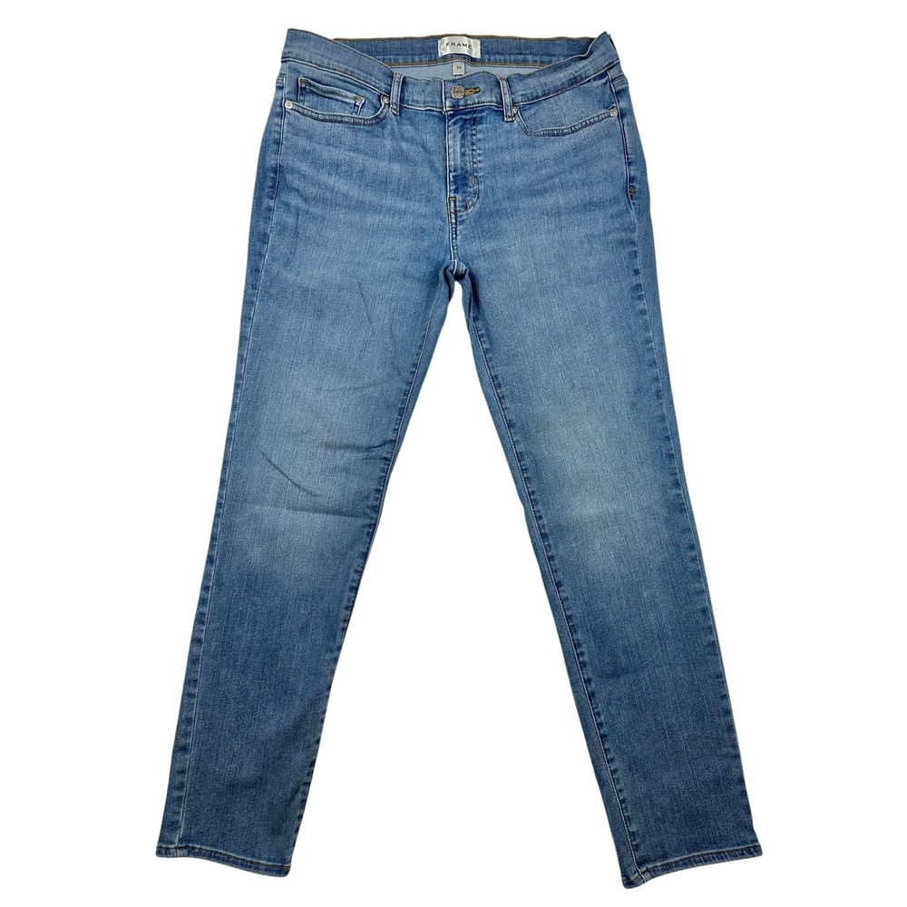 Frame Denim Le High Skinny de Jeanne Quirky Wash 29 6% Elasterell-P, 4% Elastane